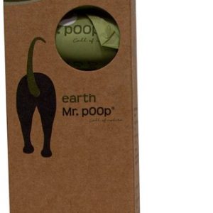 Mr,POOP EARTH Navulling 16 Rollen Groen