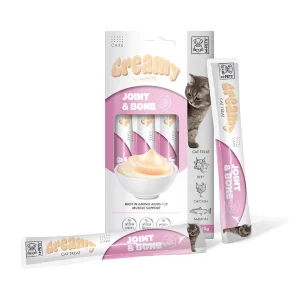 M-PETS Creamy Cat Functional treat Joint & Bone - Beef & Chicken & Salmon 60g